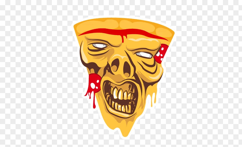 Pizza New York Sticker Telegram PNG