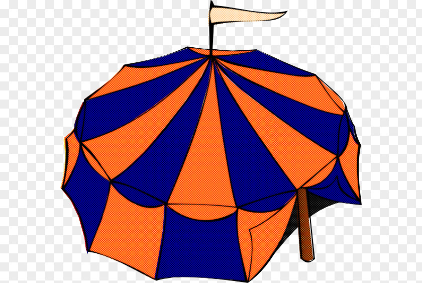 Umbrella Orange PNG
