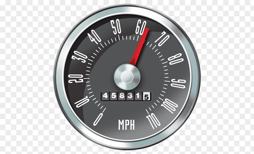 Car Speedometer 0 To 60 Mph Odometer Motorcycle PNG