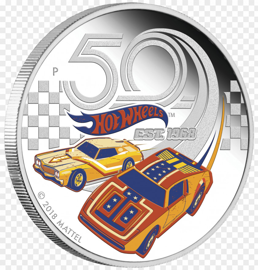 Coin Perth Mint Royal Australian Proof Coinage Hot Wheels PNG