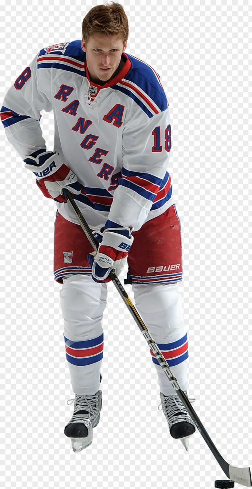 New York Rangers College Ice Hockey Protective Pants & Ski Shorts Defenceman PNG