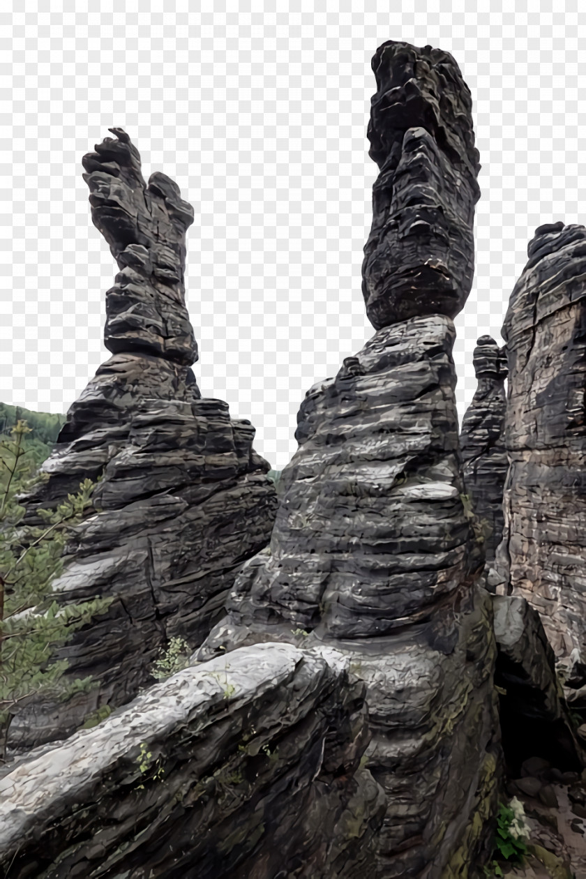 Outcrop Geology Historic Site Escarpment National Park PNG