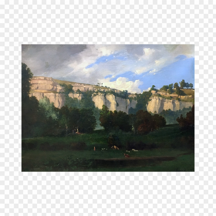 Painting Barbizon Landscape Impressionism Painter PNG