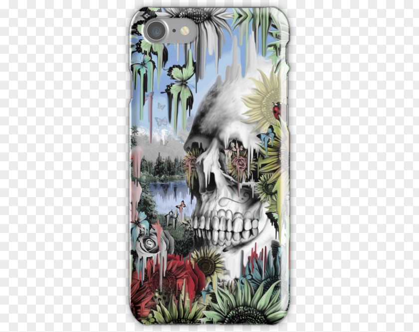 Skull Zazzle IPhone X 5s PNG