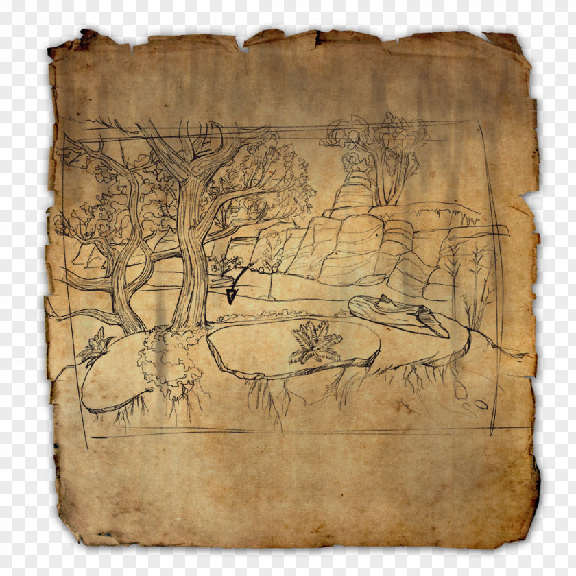 Treasure Elder Scrolls Online: Morrowind Map YouTube PNG