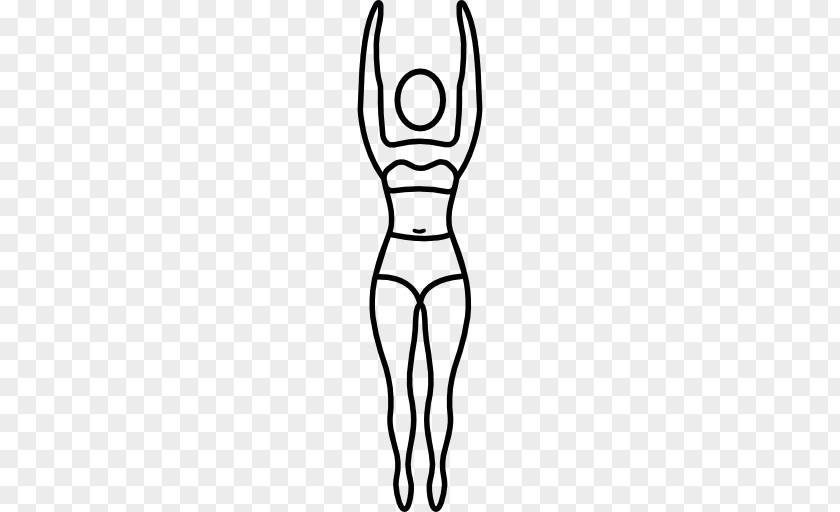 Yoga Stretching Posture PNG