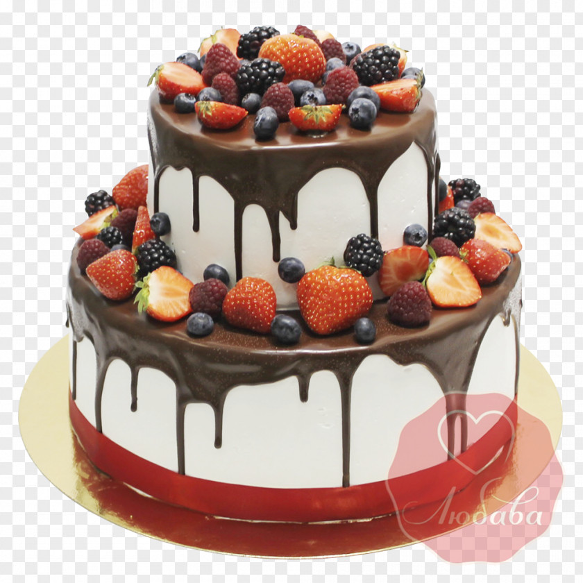Chocolate Cake Birthday Torte Fruitcake Wedding PNG