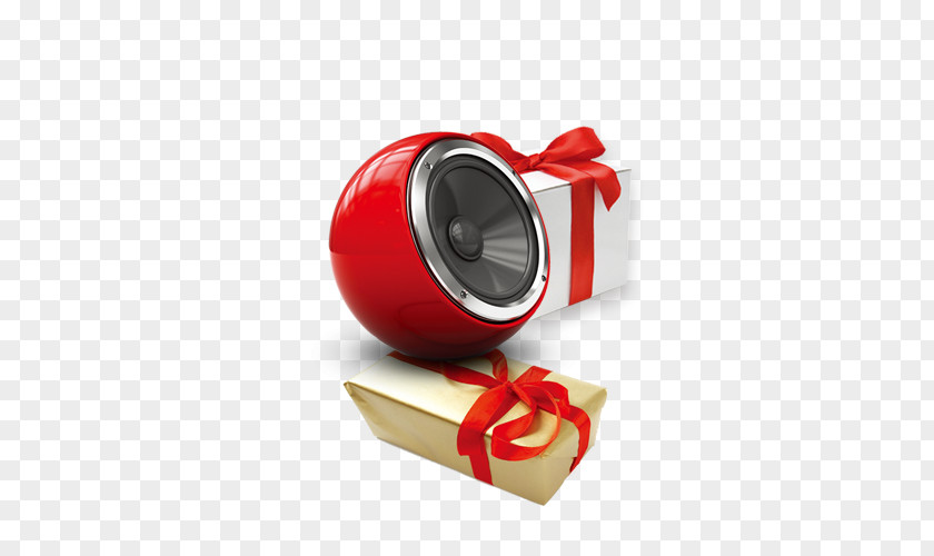 Christmas Gift Small Speaker Photography Loudspeaker PNG