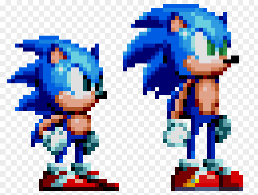 Mordern Sonic Mania The Hedgehog 2 & Knuckles 3 PNG