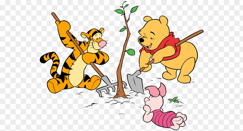 Winnie The Pooh Winnie-the-Pooh Piglet Tigger Mickey Mouse Eeyore PNG