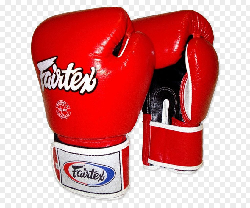 Boxing Glove Fairtex Red PNG