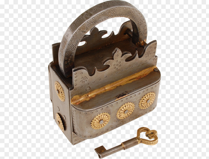 Iron Wire Lock Puzzle Metal Box PNG