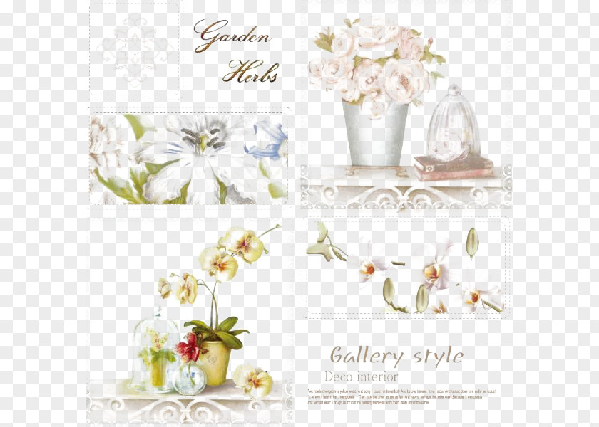 Mini Vase MINI Cooper Floral Design PNG
