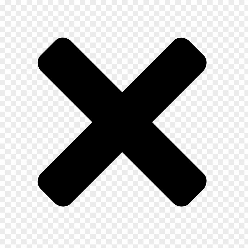 W X Mark Symbol Clip Art PNG
