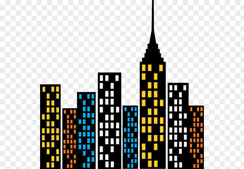 City Silhouette Hulk Spider-Man Diana Prince Batman Hector PNG