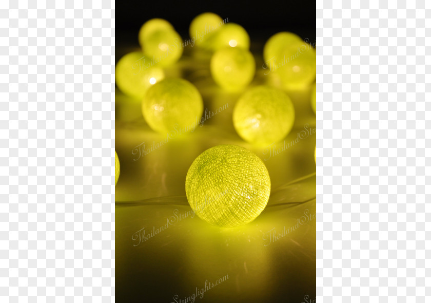 Nail Polish Cotton Balls Yellow PNG