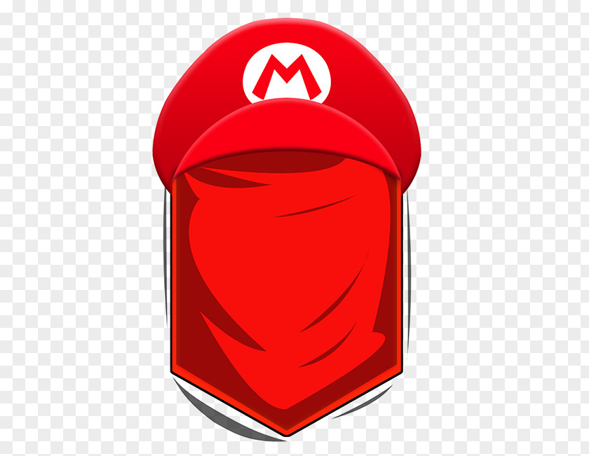 Super Mario Bros Headgear Cap Hat Personal Protective Equipment PNG