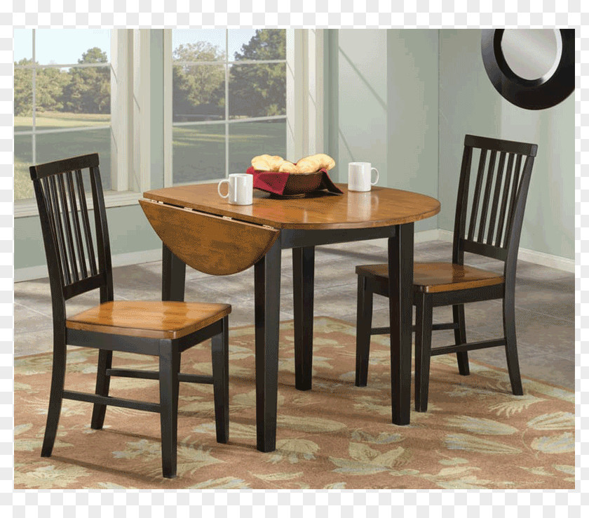 Table Drop-leaf Dining Room Chair Furniture PNG