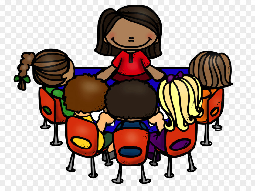 Teacher Guided Reading Book Discussion Club Clip Art PNG