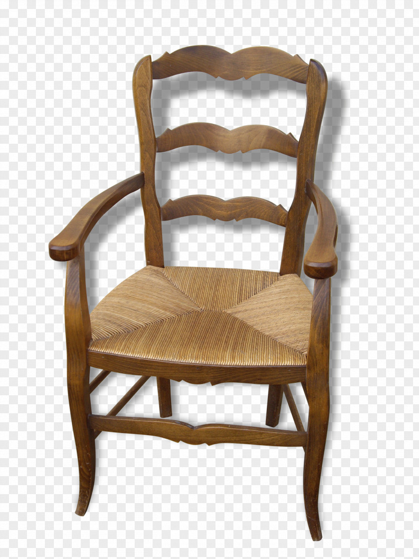 Chair Accoudoir Fauteuil Furniture Wood PNG