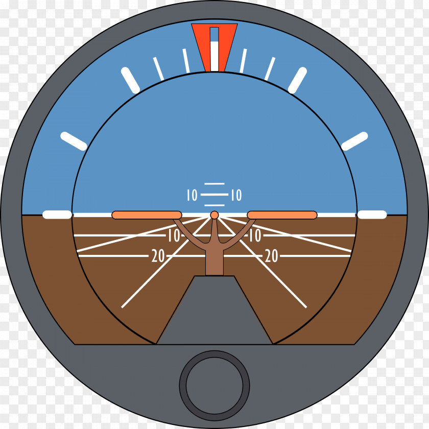 FLIGHT Airplane Aircraft Flight Attitude Indicator Heading PNG