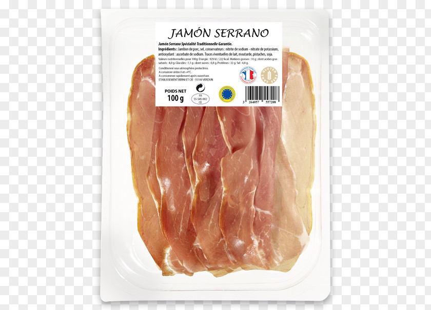 Ham Back Bacon Bayonne Prosciutto Bresaola PNG