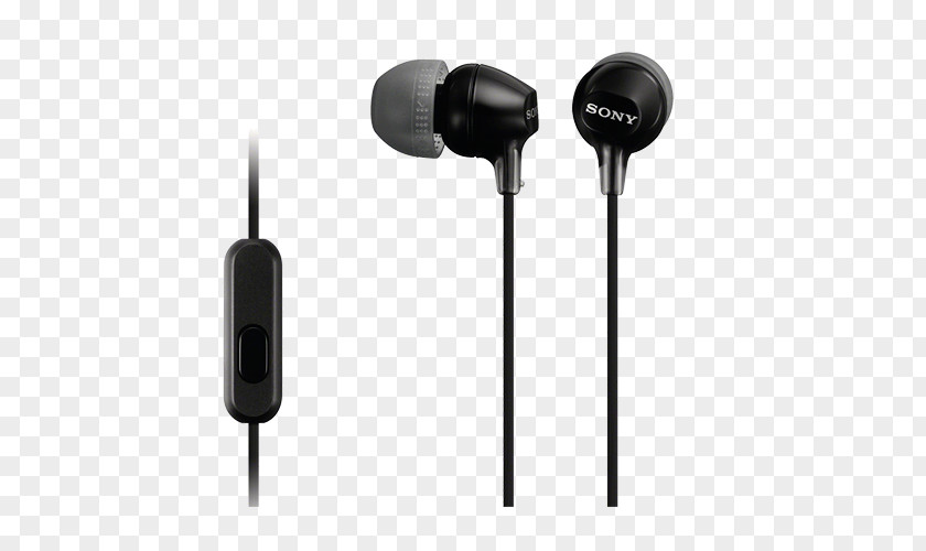 Microphone Noise-cancelling Headphones Sony EX15LP/15AP Écouteur PNG