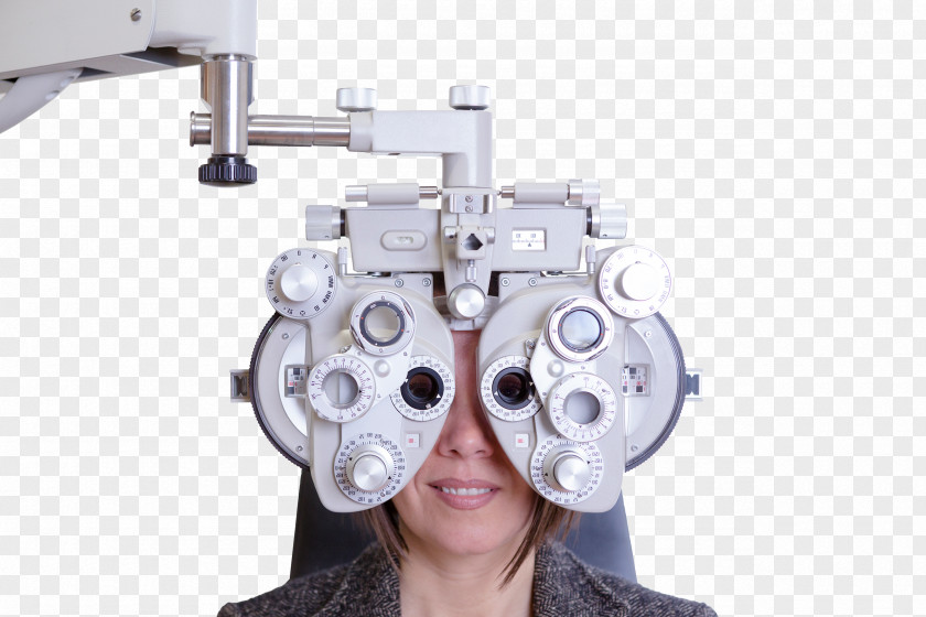 Optometrist Light Eye Examination Human Visual Perception PNG
