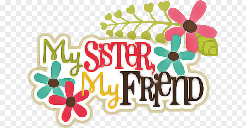 Scrapbooking Cricut Sister Friendship PNG