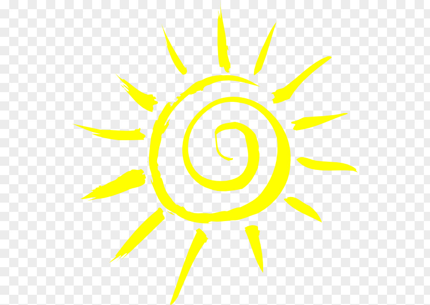 Yellow Sunlight Smiley Clip Art PNG