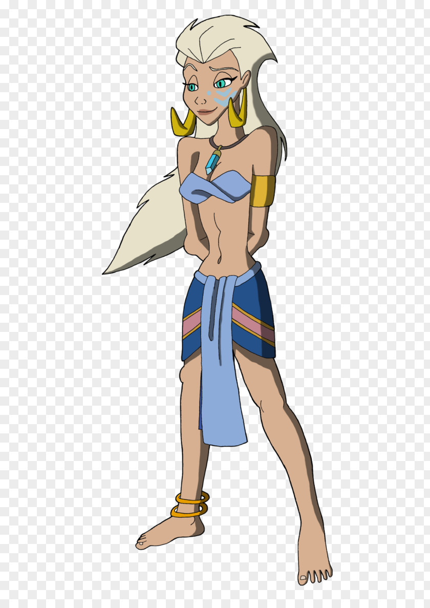 Princess Ariel 'Kida' Kidagakash La Character PNG