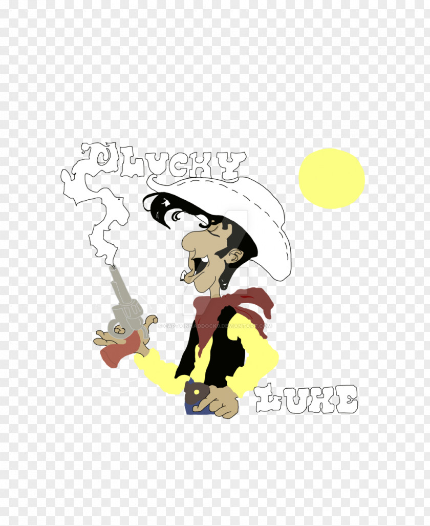 T-shirt Lucky Luke DeviantArt PNG