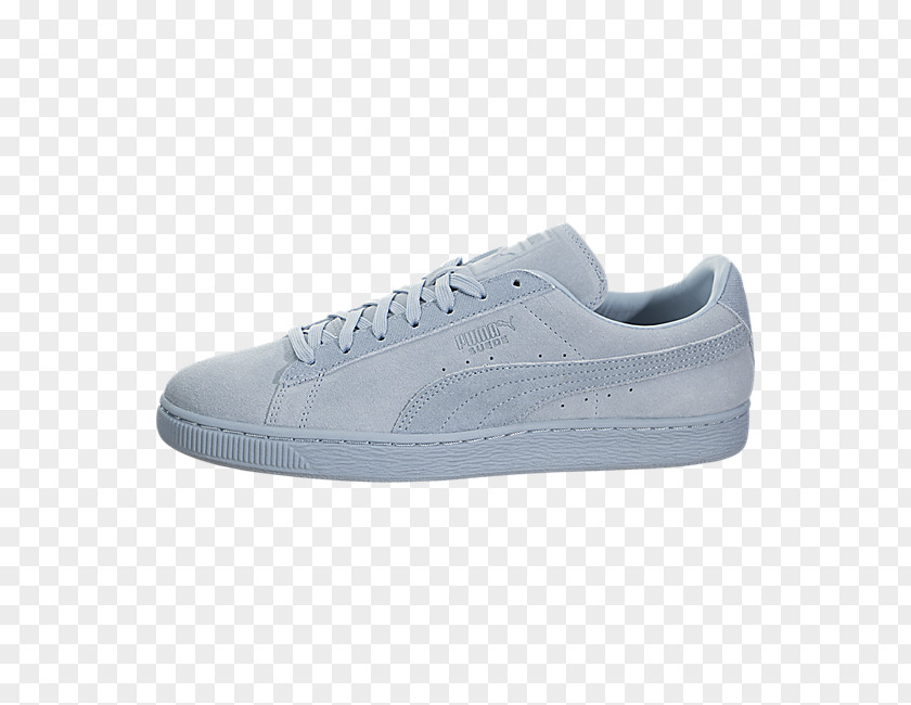 Blue Fog Skate Shoe Sneakers Suede Sportswear PNG