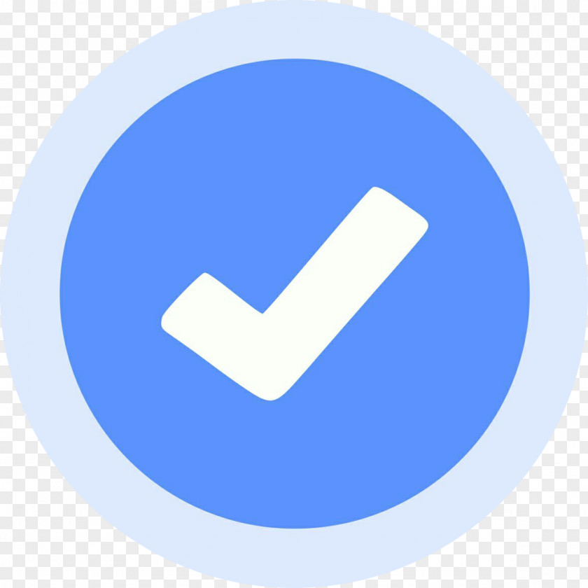 Facebook Logo Verified Badge PNG