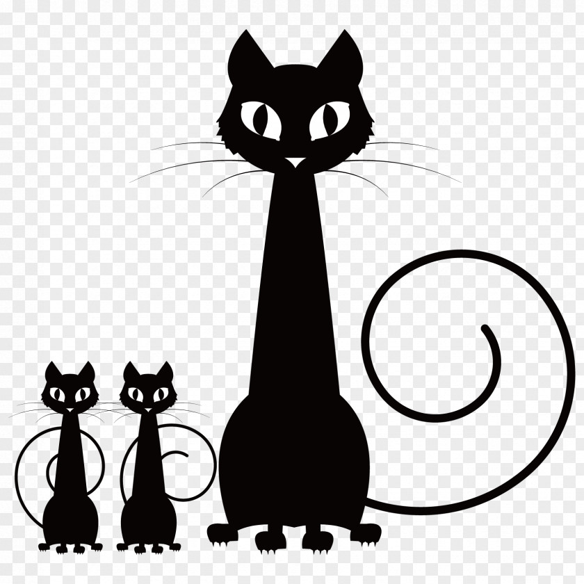 Feline Cat Vector Graphics Clip Art Image Illustration PNG