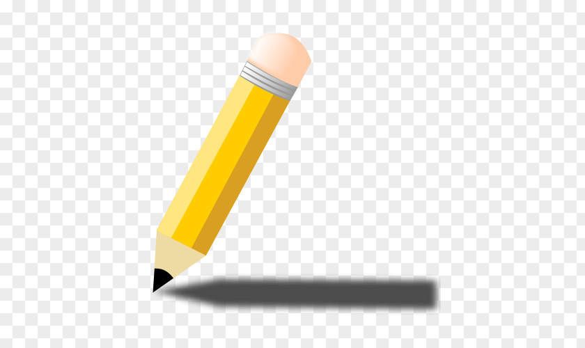 Free Pencil Clipart Yellow Angle PNG