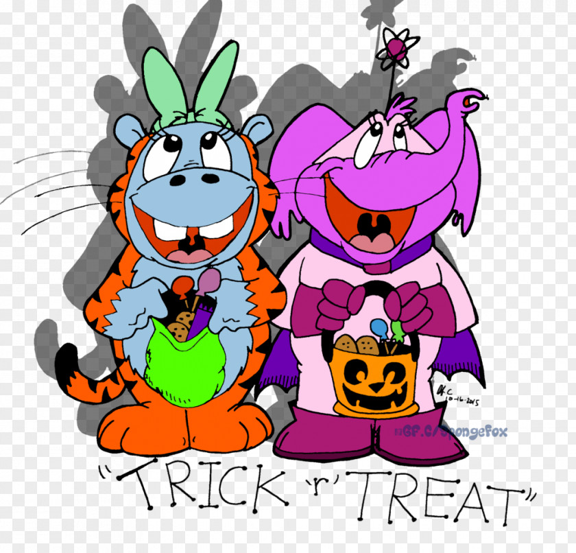 Halloween Cartoon Easter Bunny Clip Art PNG