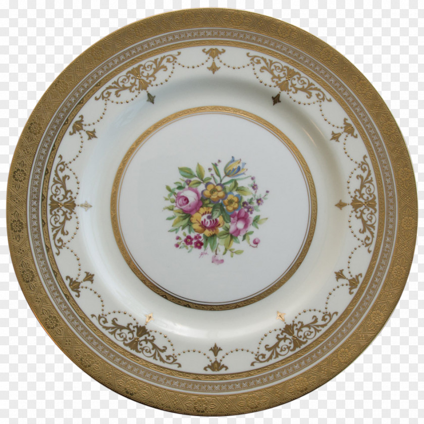 Hand-painted Fox Plate Platter Porcelain Saucer Tableware PNG