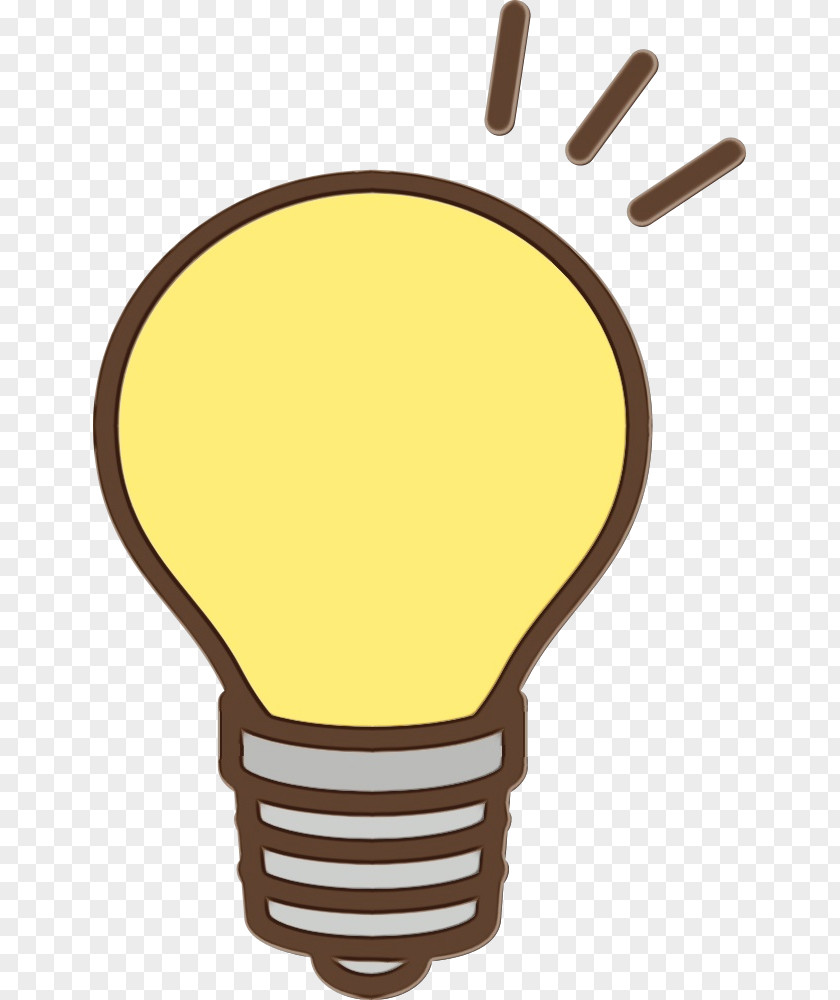 Light Bulb Yellow Electricity PNG