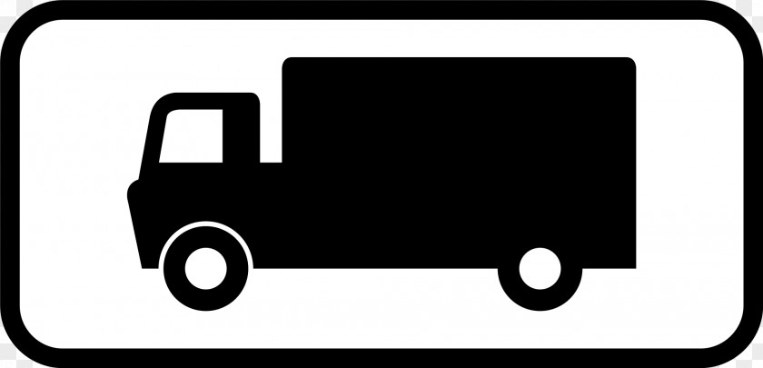 Lorry Car Motor Vehicle Prohibitory Traffic Sign PNG