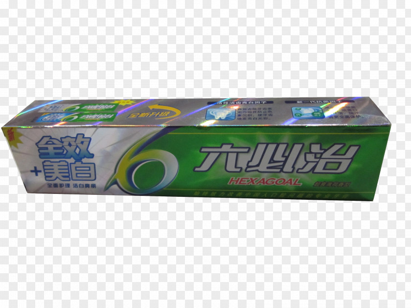 Six Bristol Toothpaste Brand Plastic Packaging And Labeling PNG