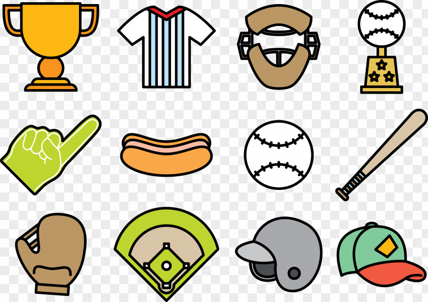 Baseball Supplies Field Clip Art PNG
