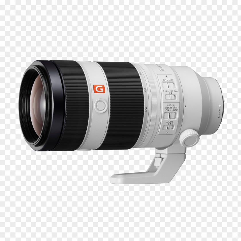 Camera Lens Canon EF 100–400mm Sony α9 Mount FE 100-400mm F4.5-5.6 GM OSS PNG