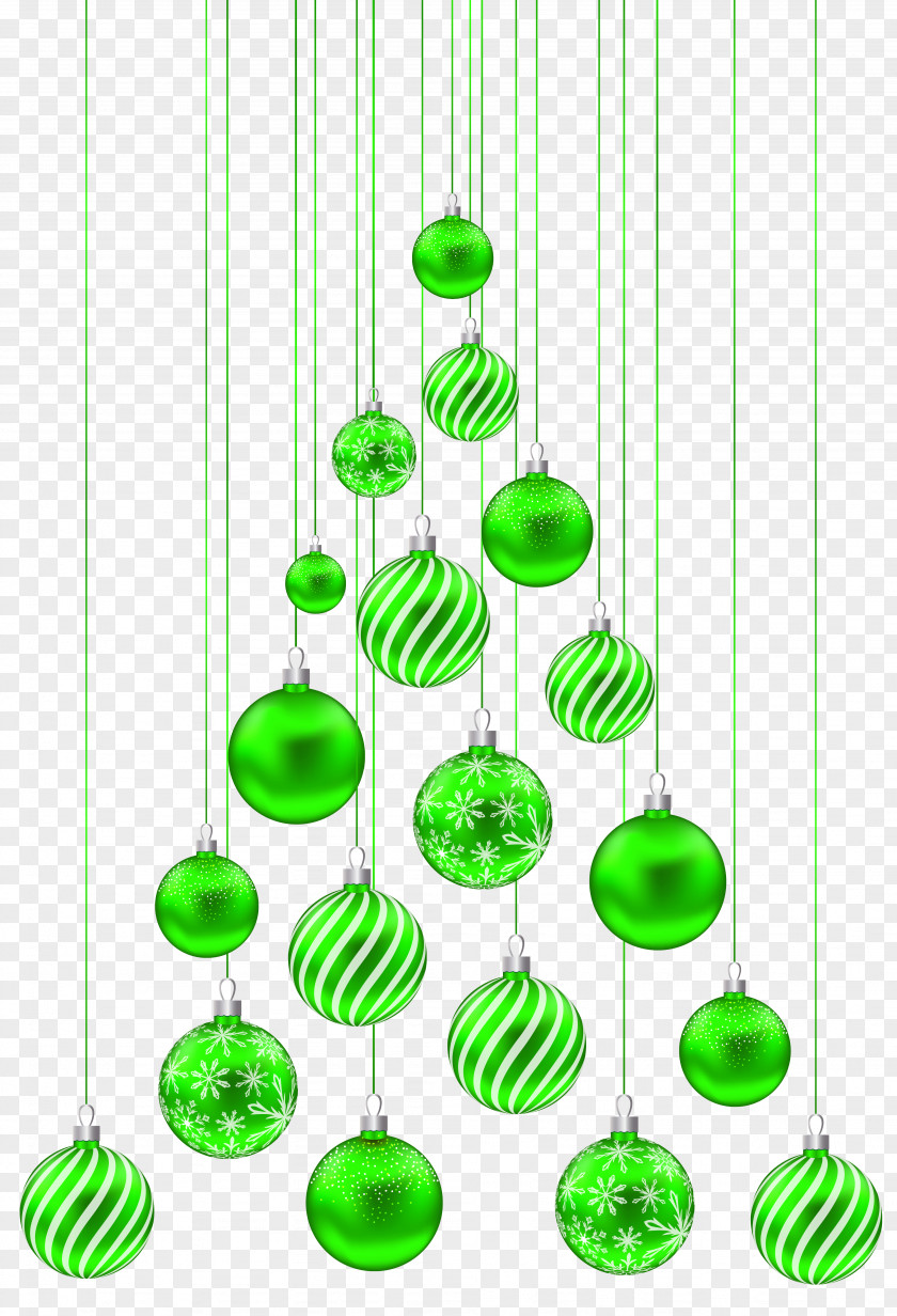 Christmas Balls Tree Transparent Clip Art Image Day PNG