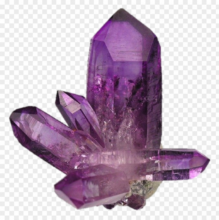 Gemstone Amethyst Crystal Healing Quartz Mineral PNG