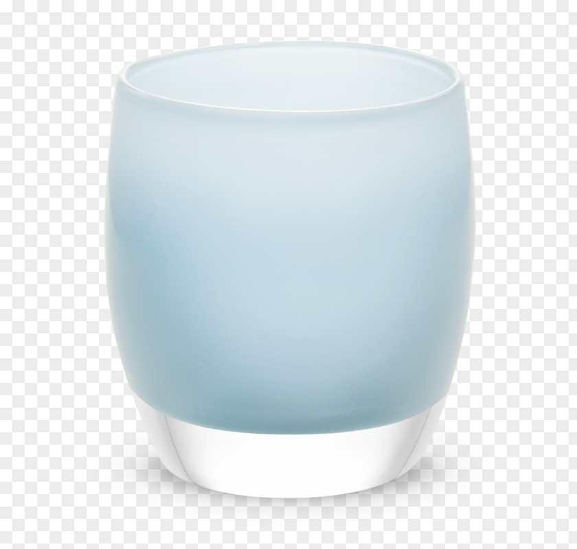 Glass Aquamarine Glassybaby Mug PNG