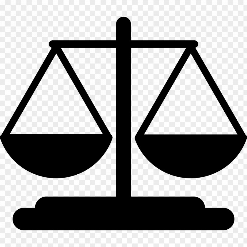 Scale Icon Lady Justice PNG