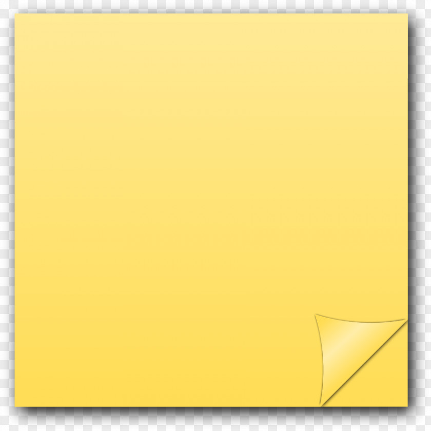 Sticky Note Post-it Notes Paper Icon PNG
