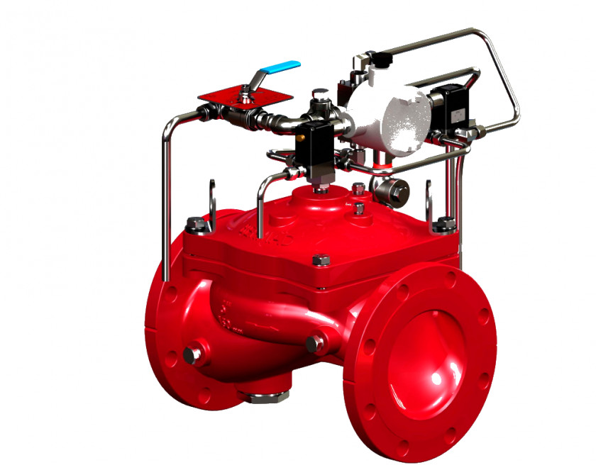 Business Diaphragm Valve Fire Protection PNG