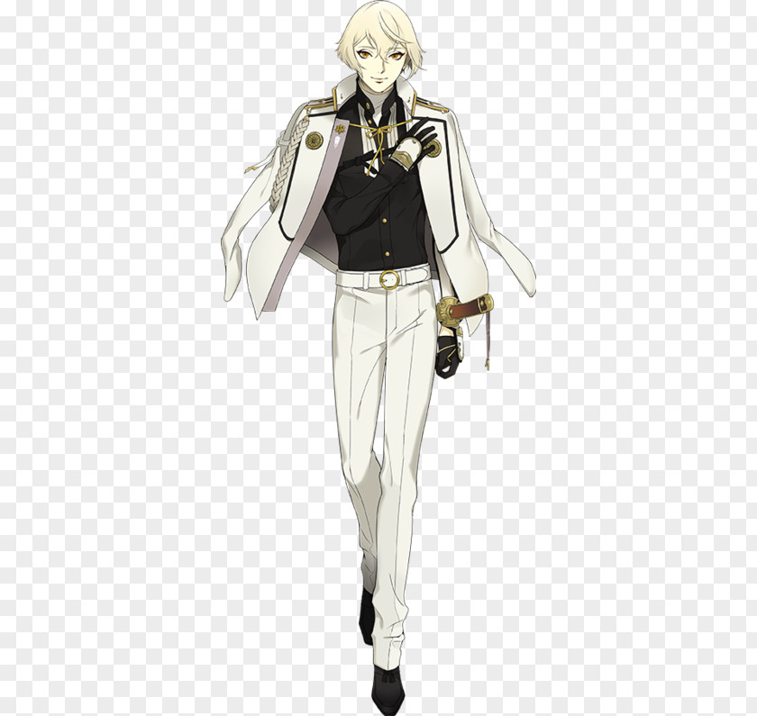 Lazy Attitude Touken Ranbu Cosplay Costume Uniform Clothing PNG